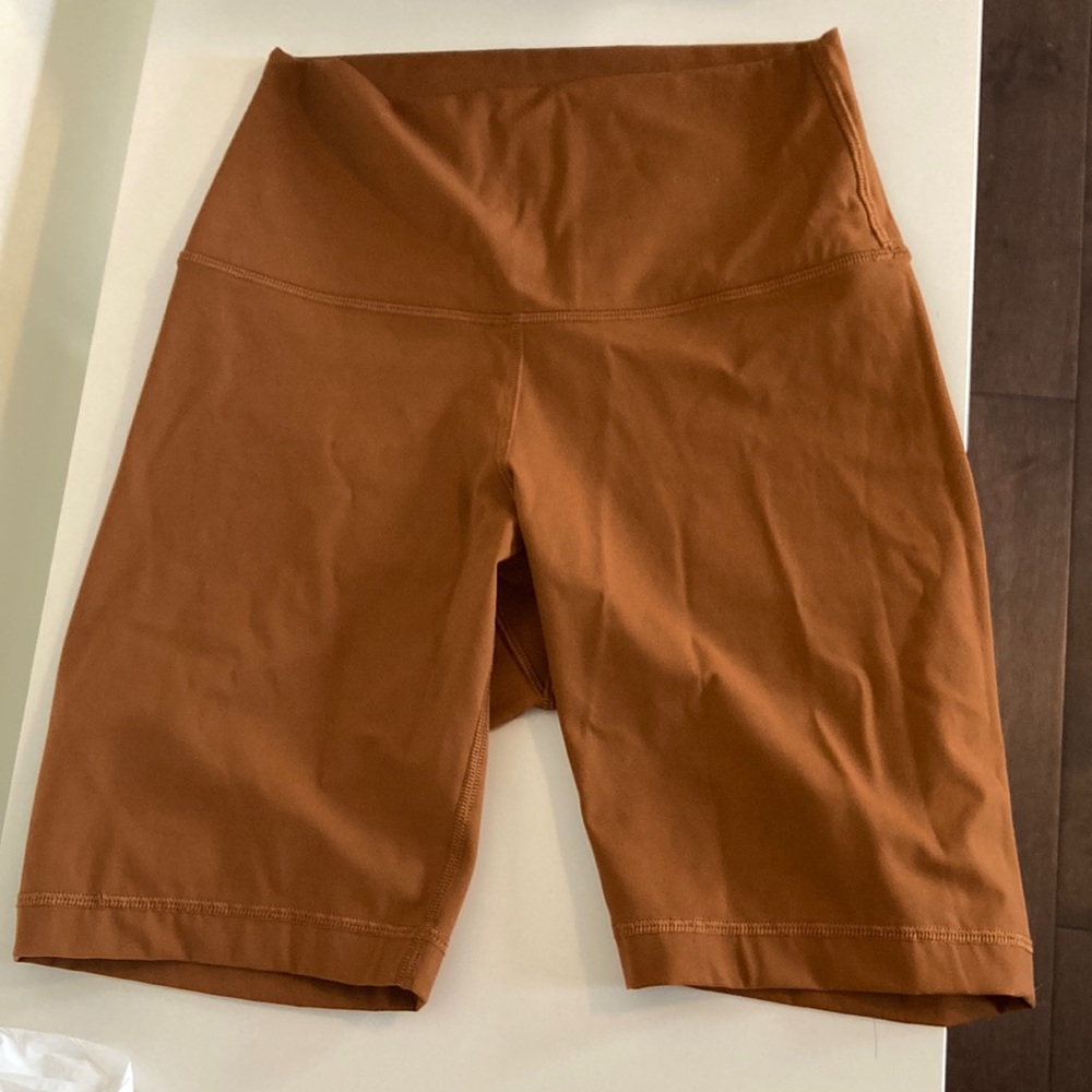 Everlane Performance Bike Shorts- Small, Copper